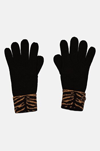 Michael Kors Women Knitted Glove, Black