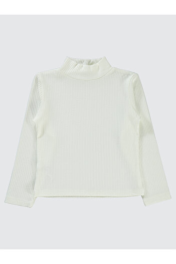 Pierre Cardin 10-12 Years Girl's Ecru Sweatshirt