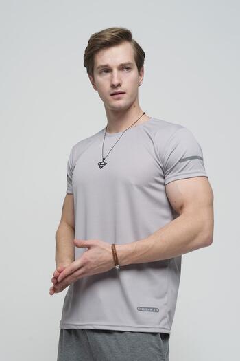 Oksit Cappi Micro Polyester Slim Fit Performance Training Athlete Men's Tshirt