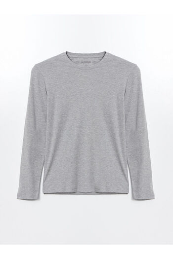 LC Waikiki LCWAIKIKI Basic Crew Neck Long Sleeve Combed Cotton Men's T-Shirt