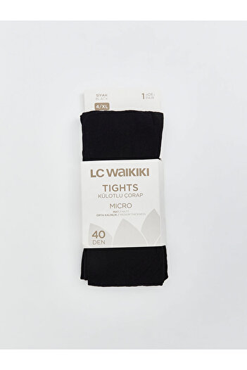 LC Waikiki LCW DREAM Черни 40 Denye Матови дамски чорапогащи