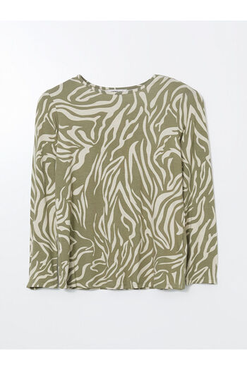 LC Waikiki LCW Grace Crew Neck Print Women's T-Shirt