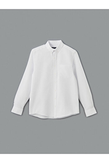 LC Waikiki LCWAIKIKI Classic Regular Fit Long Sleeve Dobby Men's Shirt