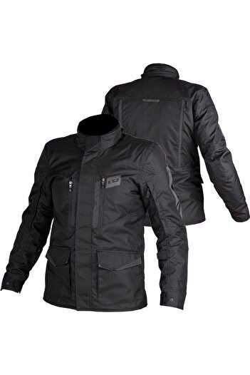 LS2 Metropolis evo 4 season waterproof motorcycle jacket black