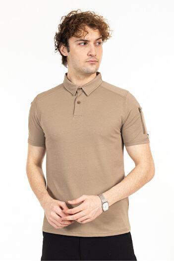 Akıncılar Outdoor AKN22012 ΤΕΤΡΑΓΩΝΟ ΚΡΕΙΝΟ ΤΑΚΤΙΚΟ T-SHIRT