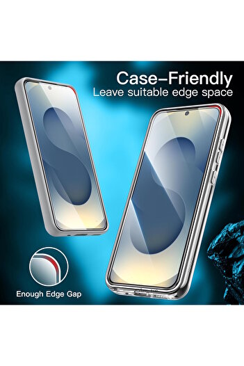 m.tk moveteck Galaxy S25 Plus Compatible Screen Protector Tempered Glass Transparent Pacific 9H Unbreakable Screen Glass