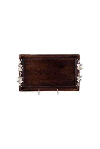 Dania Rectangular wooden tray, size 22 x 36 cm