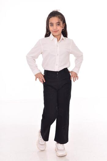 MORE KIDS Kids Girls Starry Lycra Jeans Palazzo Pants
