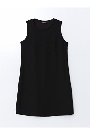 LC Waikiki Γυναικείο φόρεμα LCWAIKIKI Classic Crew με λαιμόκοψη σε γραμμή Α