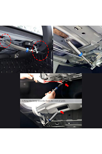 CybillStore Honda City Uyumlu Ayarlanabilir Bagaj Yayı 2 ADET Otomatik Bagaj Kapağı Kaldırma Yayı