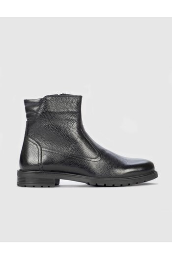 Cabani Ανδρικές μπότες casual από γνήσιο δέρμα με σόλα από καουτσούκ