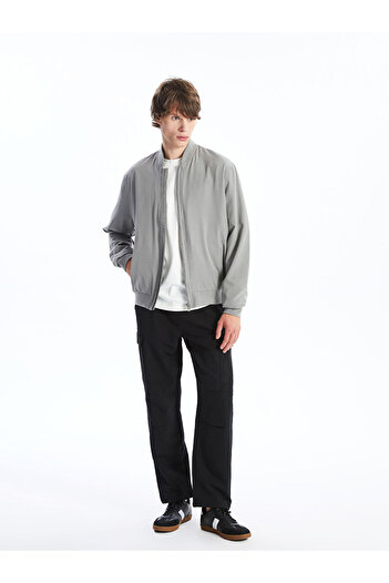 LC Waikiki Xside Standard Fit College Collar Men's Bomber Coat