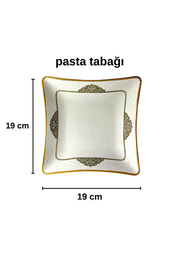 Pars 6 Kişilik Porselen Gold Yemek Takımı 24 Parça Yetkili Satıcı Yeni Gün Kırık Parça Tedarik Edilir