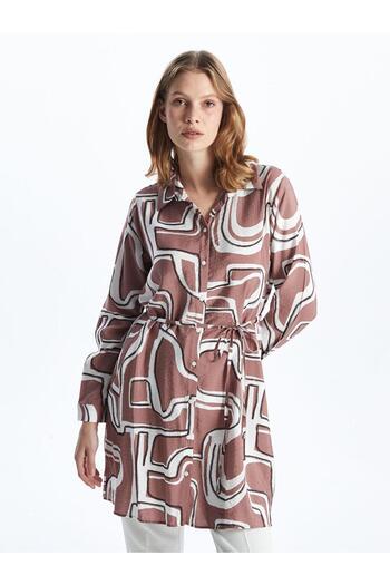 LC Waikiki LCWAIKIKI Classic Patterned Women's Shirt Tunic