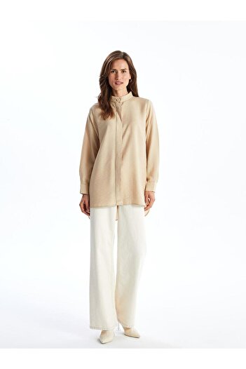 LC Waikiki Lcwaikiki Classic Judge Collar Women's Shirt Tunic