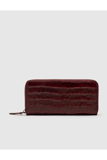 Cabani Genuine Leather Claret Red Women's Wallet