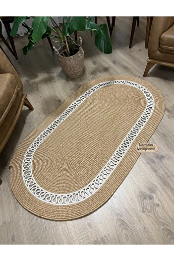 naylişhome jute wicker gift-dowry-living kitchen hallway rug mat mat runner