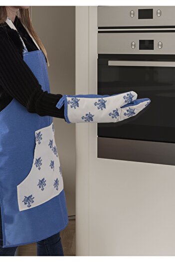 SWITA Blue Dreams Premium Series Kitchen Apron 54X70