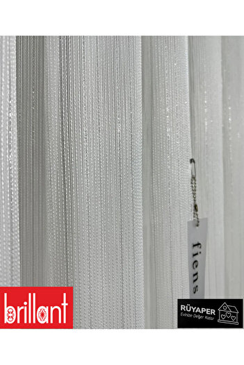 Brillant New Season Silver Glitter Don'T Want Ironing Frequently Pleated Heavy Gramaged Luxury Diamond Tulle Curtain