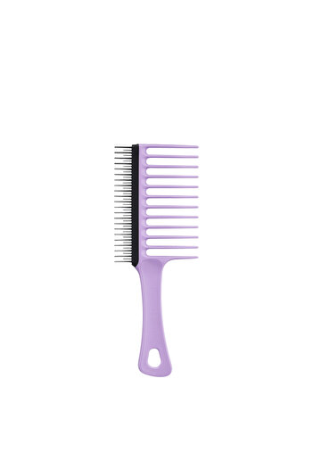 Tangle Teezer Πλατύ δόντιο - Πυκνό δόντιο χτένα με πλατύ δόντι - Purple Passion