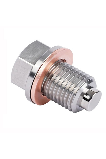 Choice M12X1.75 M14 x 1.5 M12 M16 M18 M20 Magnetic stainless steel Oil Drain Plug Sump Drain Nut Bolt with