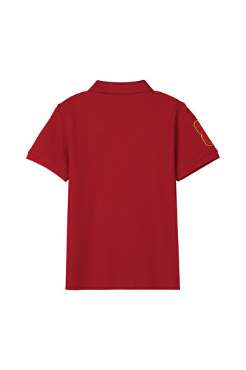 Giordano Junior Embroidery Short Sleeve Bold Polo