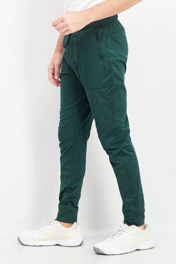 Cat & Jack Men Regular Fit Heather Pants, Grass Green