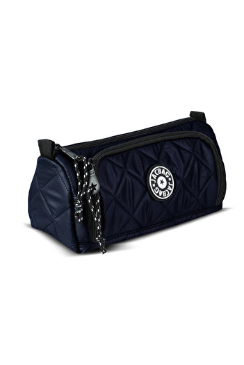 Jacbag Prime XL Soft-Double Compartment Quilted Pencil Case