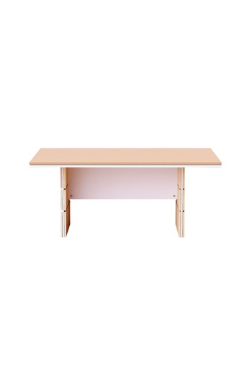 Mahmayi Zelda Conference Table | Office Conference cum Meeting Table, Oak_180cm