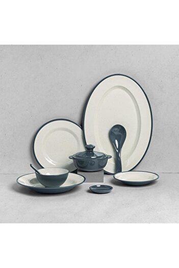 cc bin shihon Premium Melamine Dinner Set 40 Pieces Service for 6 Melamine Plates Set Healthy Melamine Dinner Set