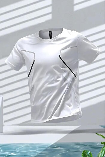 Oksit Ανδρικό μπλουζάκι Fusto Micro Polyester Slim Fit Perform Training Athlete