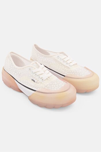 Vans Men Authennthic Mesh Lace Up Casual Shoes, White