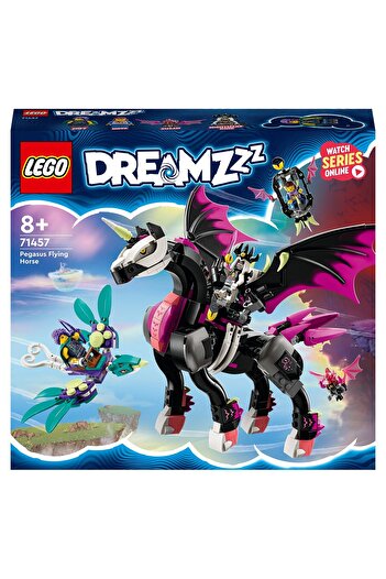 LEGO مجموعة ألعاب بناء الحصان الطائر بيجاسوس من دريمزز 71457، 482 قطعة