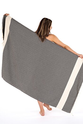 Akaystore 100% Cotton Patterned Peshtemal |   Beach Towel