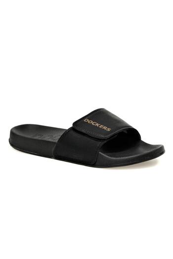 Dockers 226324   Men's Black Velcro Sports Slippers