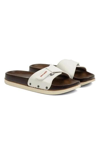 Pierre Cardin PC-7036 Γυναικεία Ανατομική Σόλα Velcro Καθημερινές Παντόφλες