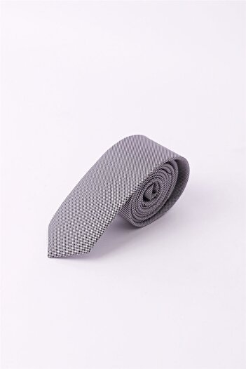 Tudors Self-Patterned Plain Men's Gray Tie
