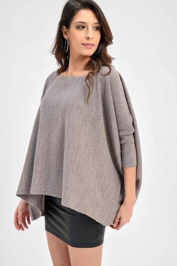 CHUBA Γυναικεία Πλεκτά Poncho 20w104