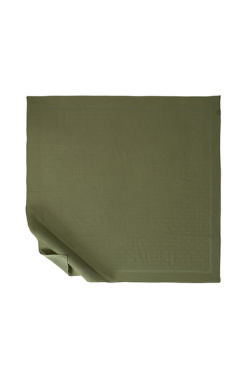 Pierre Cardin Green Cotton Blend Scarf 50303642-Vr235