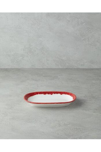 STOREMAX Goldwhirl Larry Boat Plate 24 cm Red Trend Flash 467437