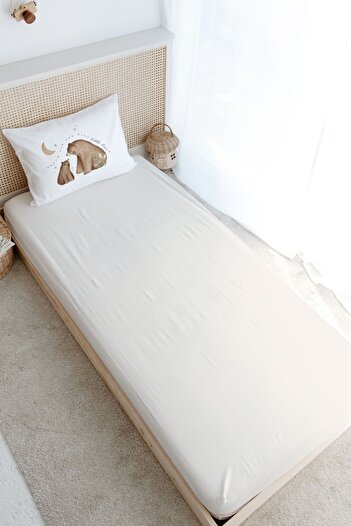 Tuğba Kuğu Single Fitted Sheet Set - Royal Series - Baby Bear