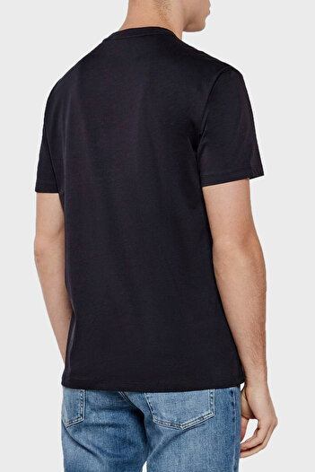 Armani Exchange Ανδρικό μπλουζάκι από 100% βαμβάκι με κανονική εφαρμογή