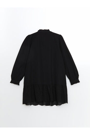 LC Waikiki Γυναικείο τουνίκ LCW Comfort Judge Collar Κεντημένο Ποπλίνα