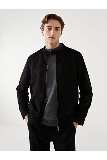 LC Waikiki Lcw Vision Standard Fit Biker Collar Men's Coat