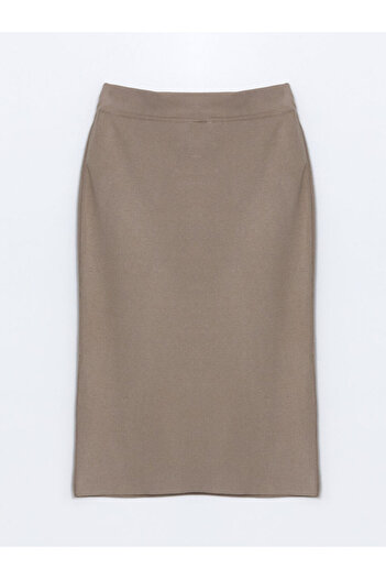 LC Waikiki Lcwaikiki Classic Women's Knitwear Skirt with Elastic Waist