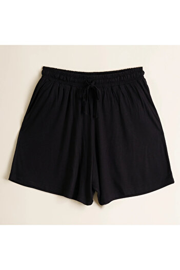 Penelope Baily Collection Black Women's Shorts S