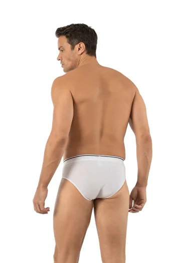 ÖZKAN underwear Özkan 11330 Ανδρικά βαμβακερά λύκρα χτενισμένα βαμβακερά εύκαμπτα άνετα σλιπ εσώρουχα