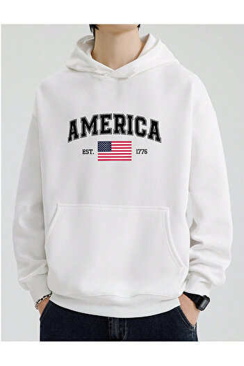 uyguntarz Pack of 3 Beige Gray Black Oversize Sweatshirt