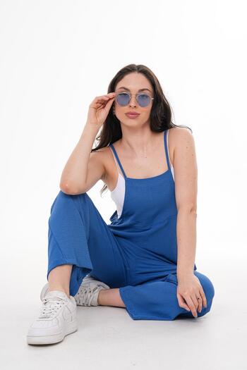 ŞİMAL 250005   Model Women's Rope Strap Jumpsuit