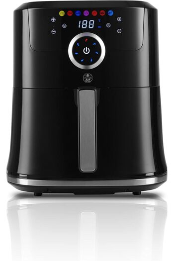 ALSAIF Electric Air Healthy Fryer With Digital To Fry, Bake, Grill, Roast Or Reheat, 1800w, Black
